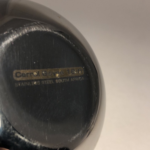 Carrol Boyes 18/8 stainless sugar bowl - Picture 4 of 6